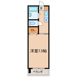 トーマス仲西Ⅱの物件間取画像